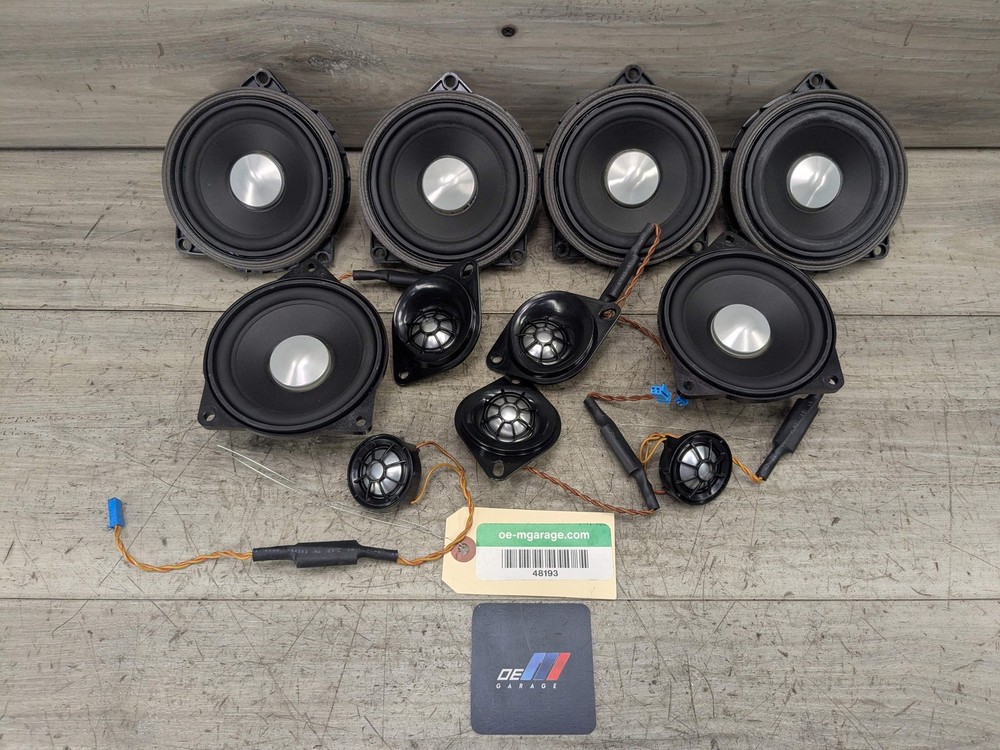OEM BMW F32 F33 F36 F82 F83 F80 M4 HARMAN KARDON Audio Sound System Speaker SET