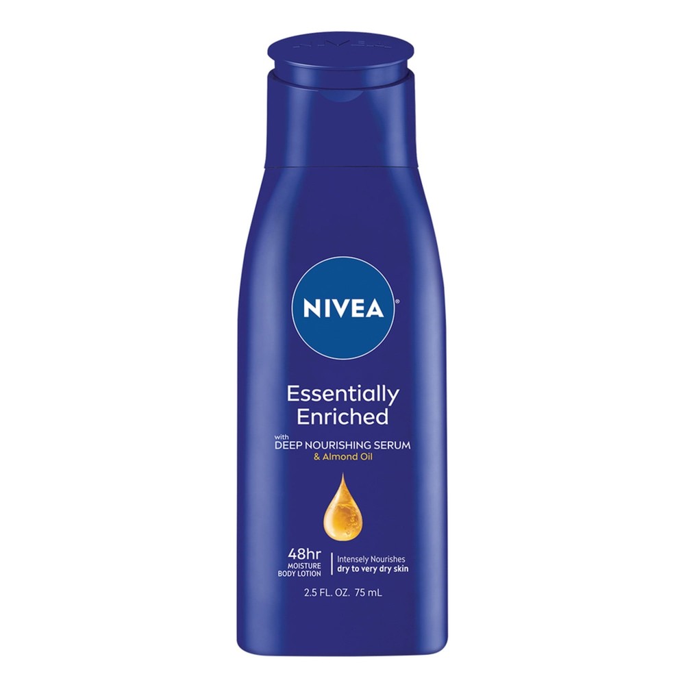 NIVEA Essentially Enriched Deep Nourishing Almond Oil Body Lotion 2.5oz