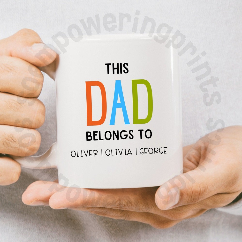 Personalised Dad Mug Custom Mug For Dad Father's Day Gift For Dad Birthday Gift