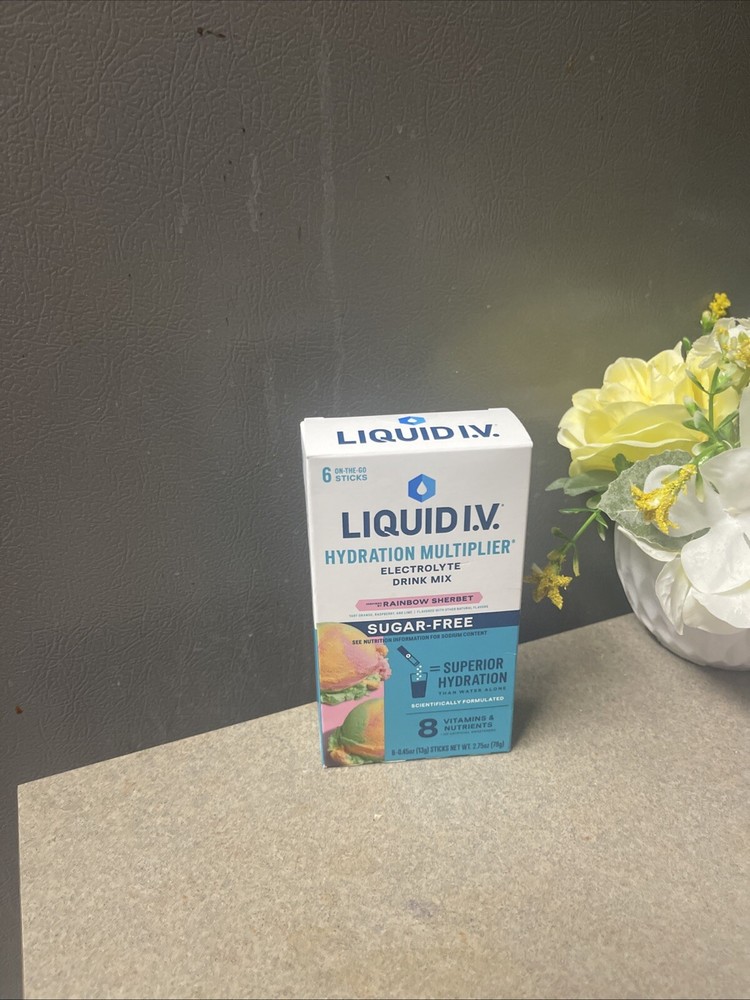 Liquid IV Hydration Multiplier Electrolyte Drink Mix  Ex 09/2026