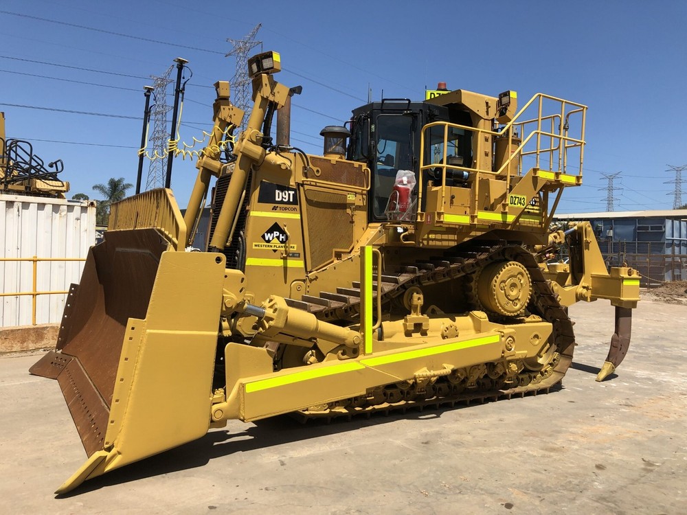 Caterpillar D9T Dozer with ripper and blade | POSTER | 24X 36