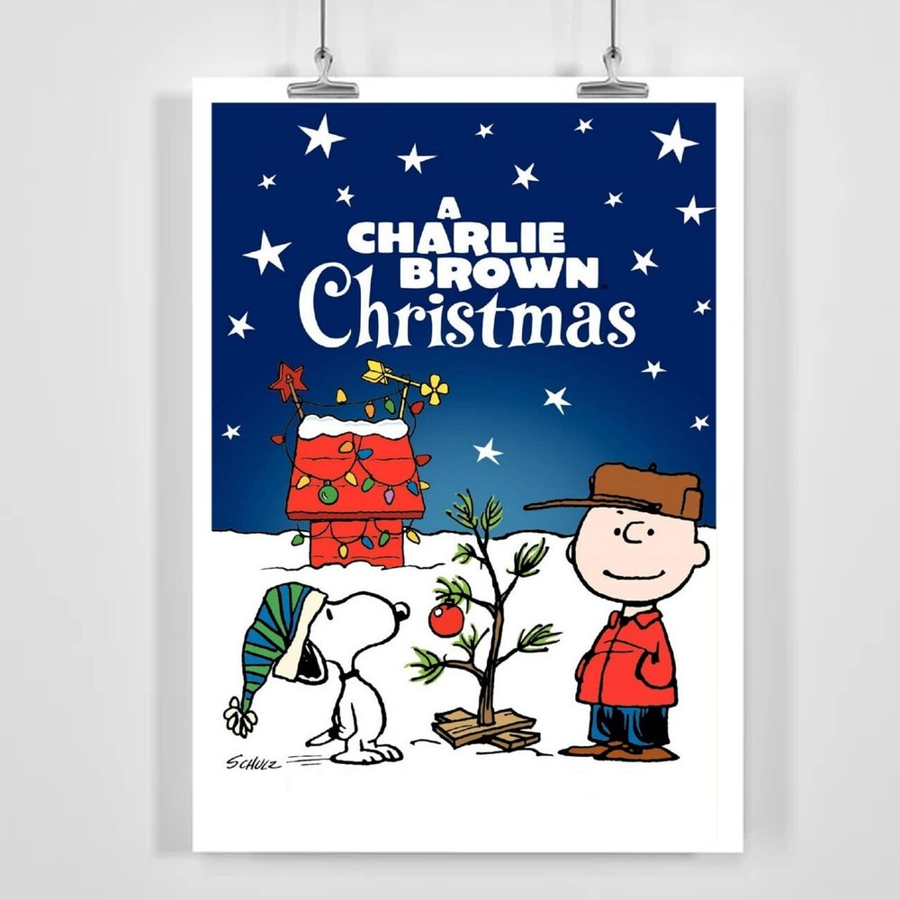 Bad Dog Posters Charlie Brown Christmas Poster 1