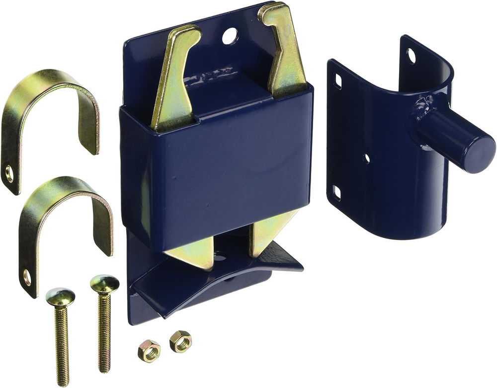 Genuine Two Way Gate Latch, Blue. Perfect for Farms, Pastures, and Ranches. Part