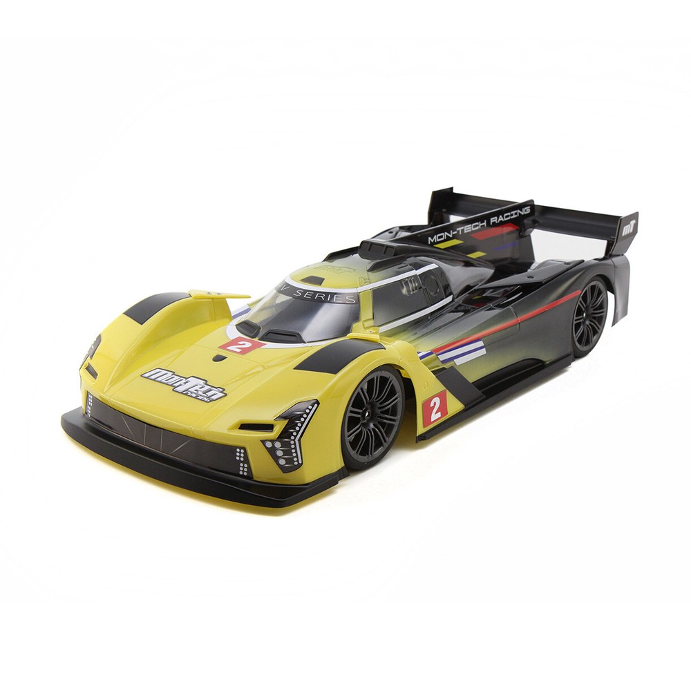 Juego de carrocería transparente Mon-Tech Racing serie CV LMH para 1/10 RC Touring Car # MB-024-006