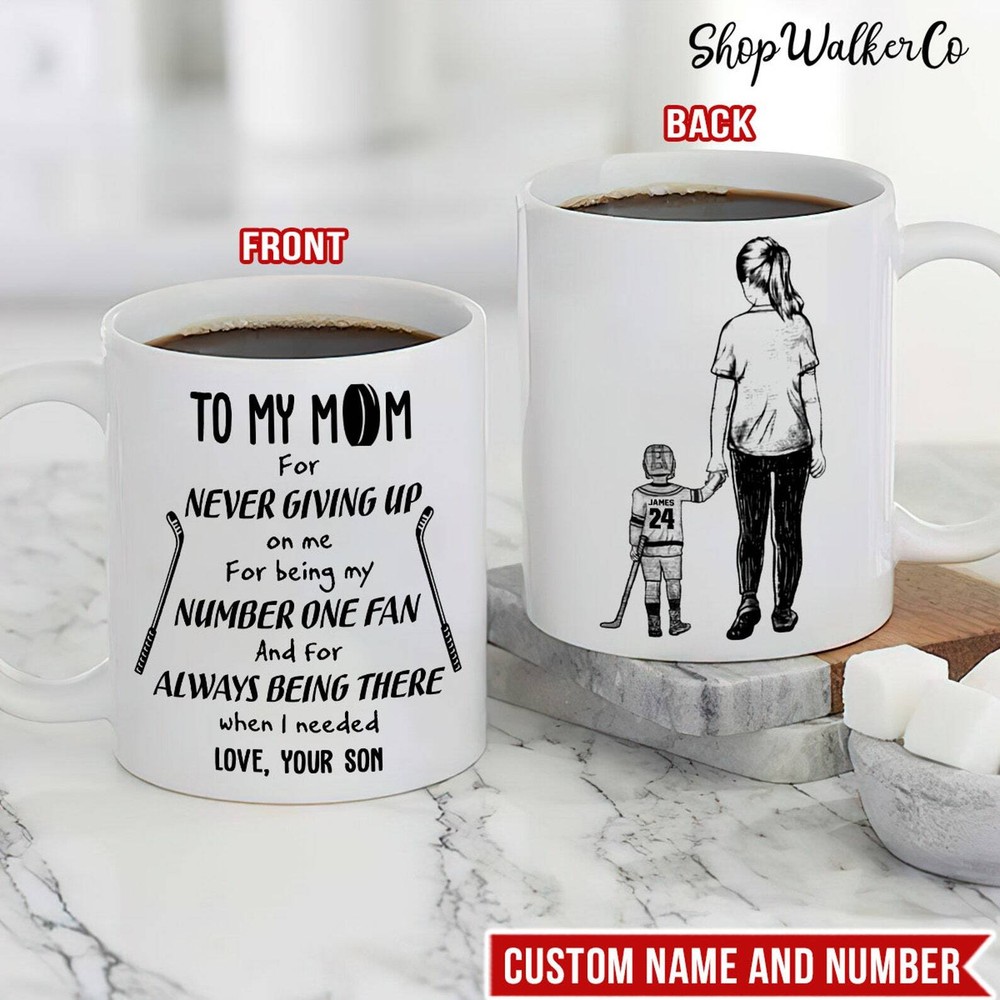 Hockey Mom Gift Mug For Mothers Day Hockey Lover Present