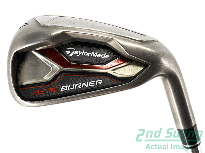 TaylorMade AeroBurner 7 Iron Steel Regular Right-Handed 37.25 Inch Golf Club