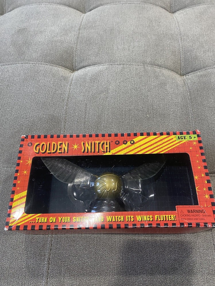 Harry Potter Golden Snitch Toy from Universal Studios Wizarding World New Open Box
