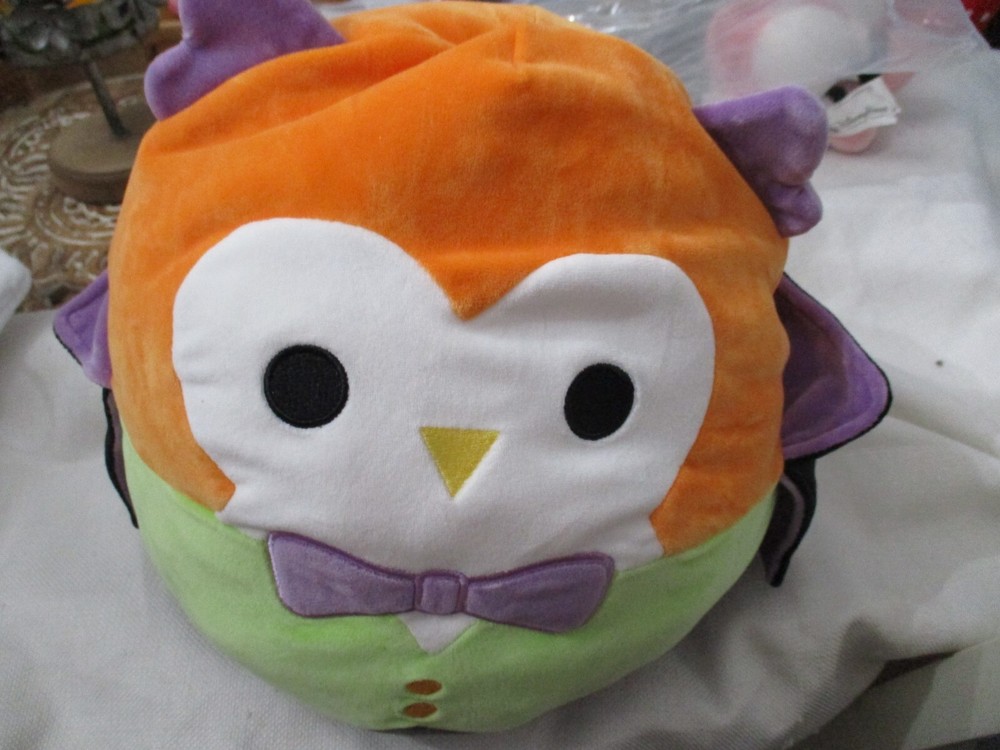 Squishmallows- Flip a Mallow - Johan & Ellette - 12inch - Pumpkin & Vampire  12
