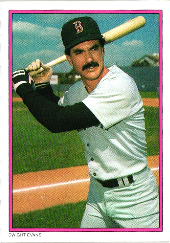 1988 Topps Glossy All-Star Mail-In #21 Dwight Evans Baseball Card