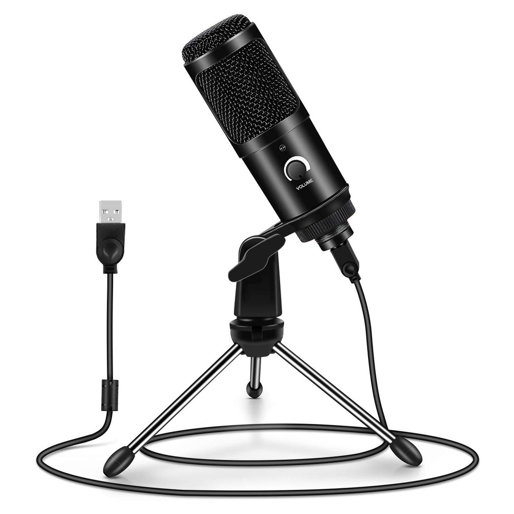 USB Microphone for PC, Condenser Gaming Microphone for Computer Laptop MAC or...