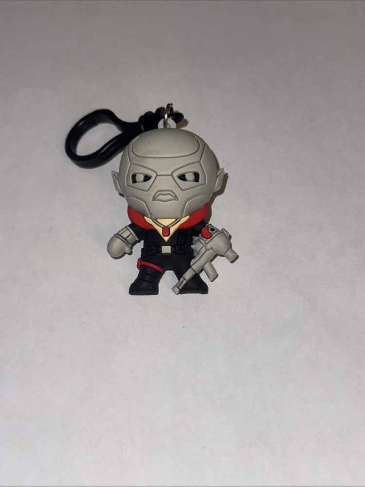 G.I. JOE NEW * Destro Clip * Blind Bag Opened Figural Monogram Keychain
