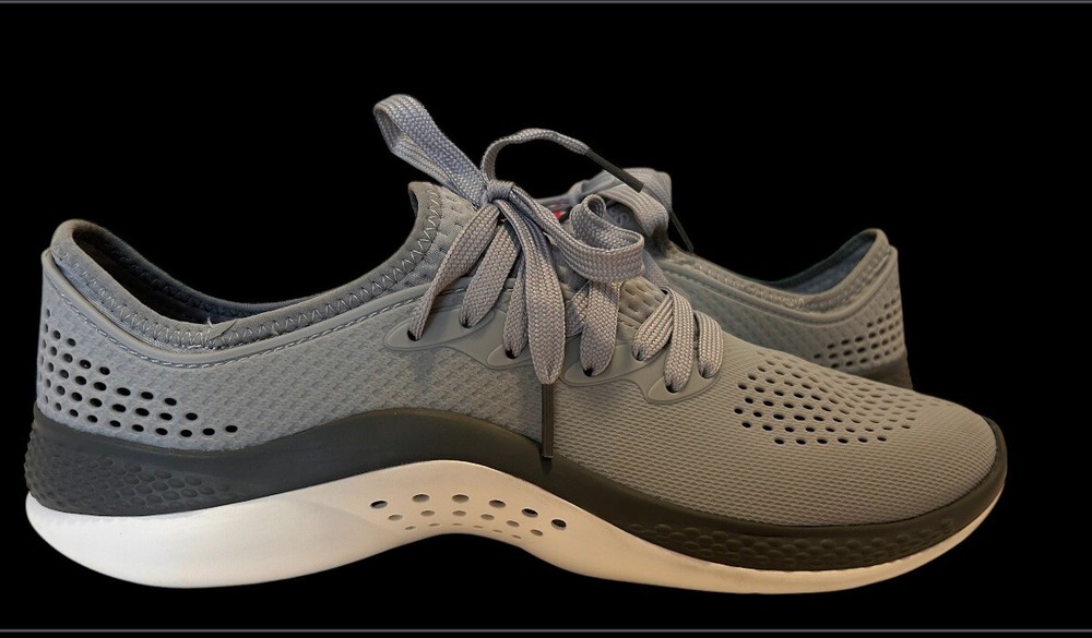 Crocs Gray LiteRide 360 Pacer 206715 Running Walking Casual Shoes Men’s Size 9