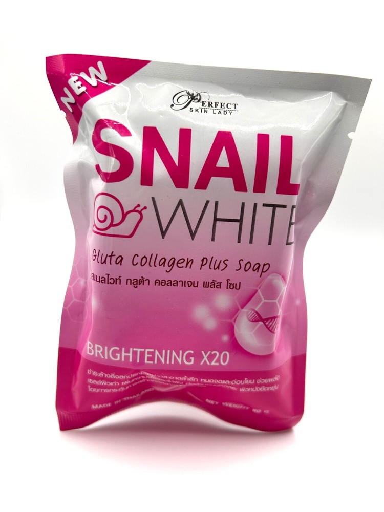 Snail White Gluta Collagen Plus Brightening and Firming Soap