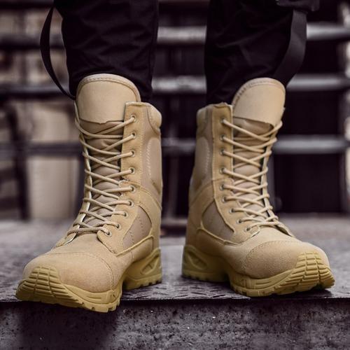 Tactical Army Combat Boots for Men Special Forces Ankle Work Shoes