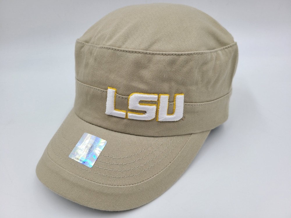 LSU Tigers Cadet Military Army Top of the World Adjustable Hat Cap Dad Men Women