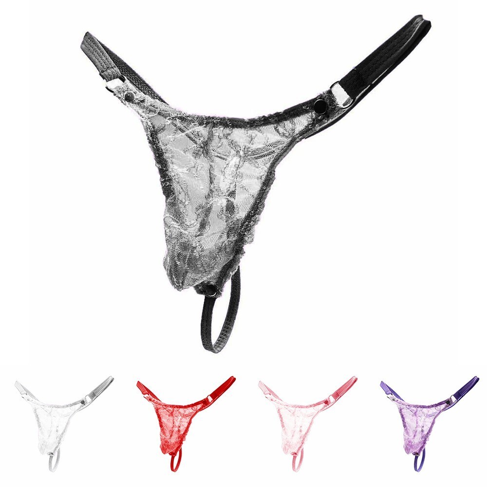 Briefs Underwear Panties Sissy Soft T-back Thong Underpants Breathable