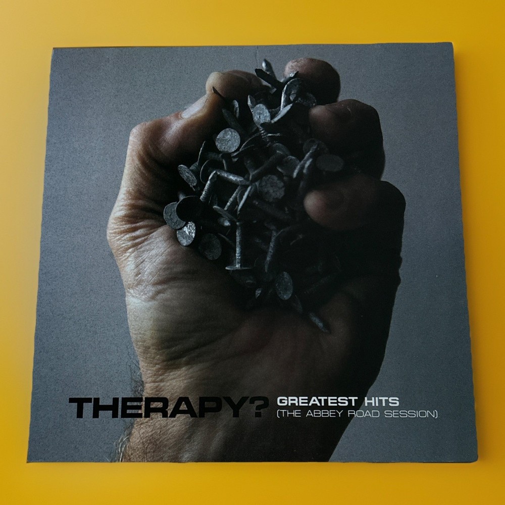 THERAPY Greatest Hits The Abbey Road Sessions neon yellow vinyl w/ signed insert