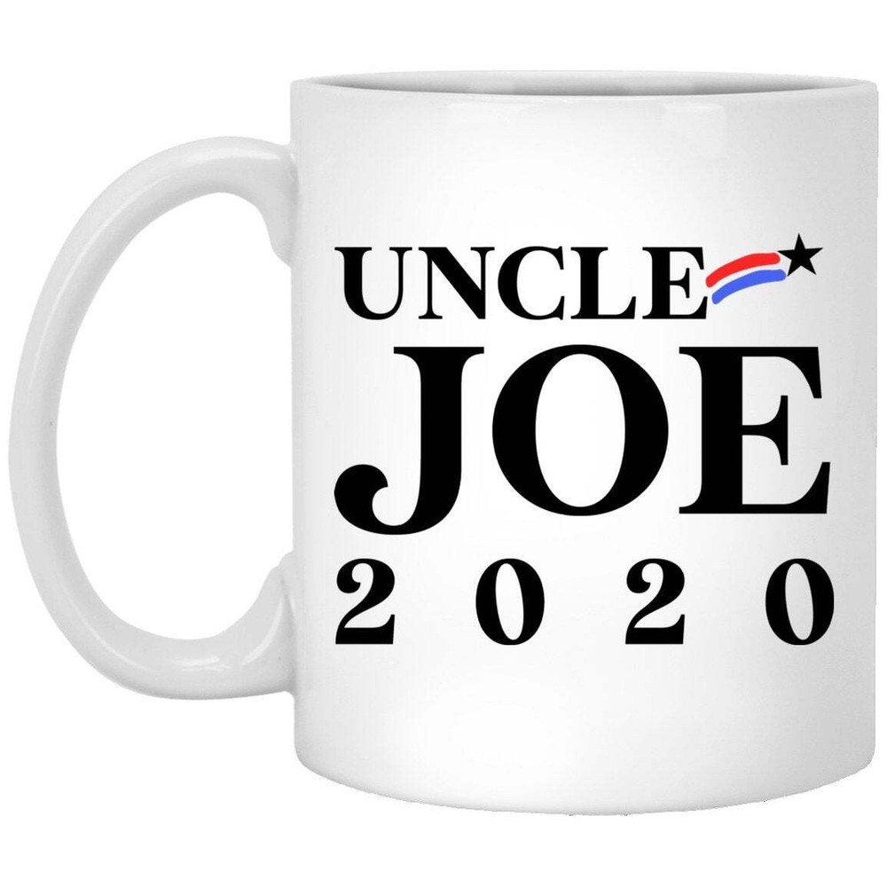 Uncle Joe 2020 Election White Coffee Mug Gift for Biden Supporters