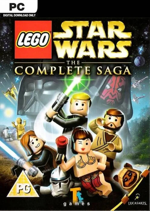 LEGO Star Wars The Complete Saga PC Game Poster