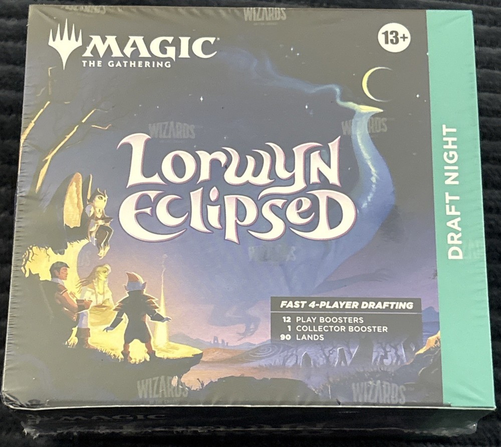 Magic the Gathering MTG Lorwyn Eclipse Factory Sealed Draft Night Box IN HAND
