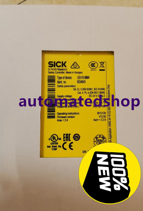 SICK 6034645 safety controller/safety relay UE410-MM4 brand new