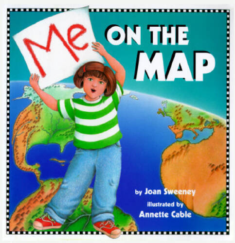 Discover geography with Me on the Map Hardcover by Joan Sweeney - Very Good Condition