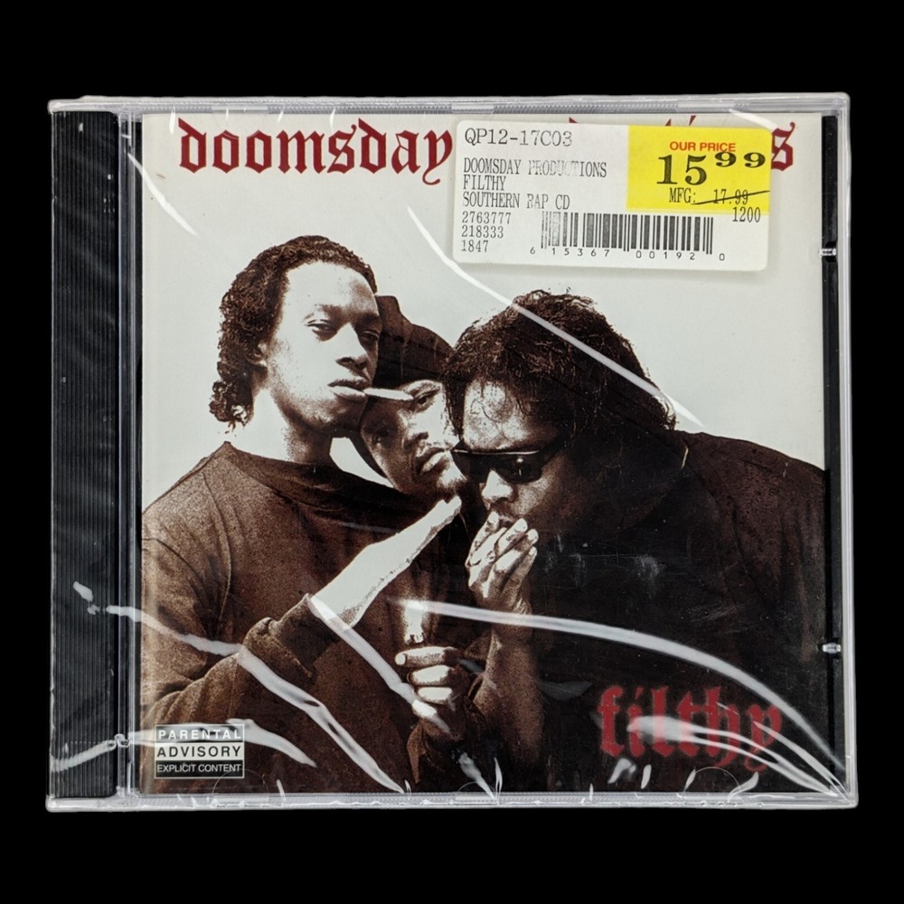 SEALED, Doomsday Productions – Filthy CIN 19-2, Audio CD, 1st edition, US, 1999
