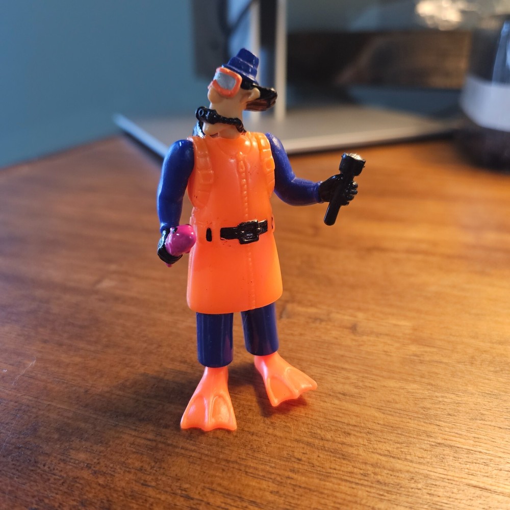1991 Burger King Inspector Gadget Scuba Action Figure Fast Shipping  