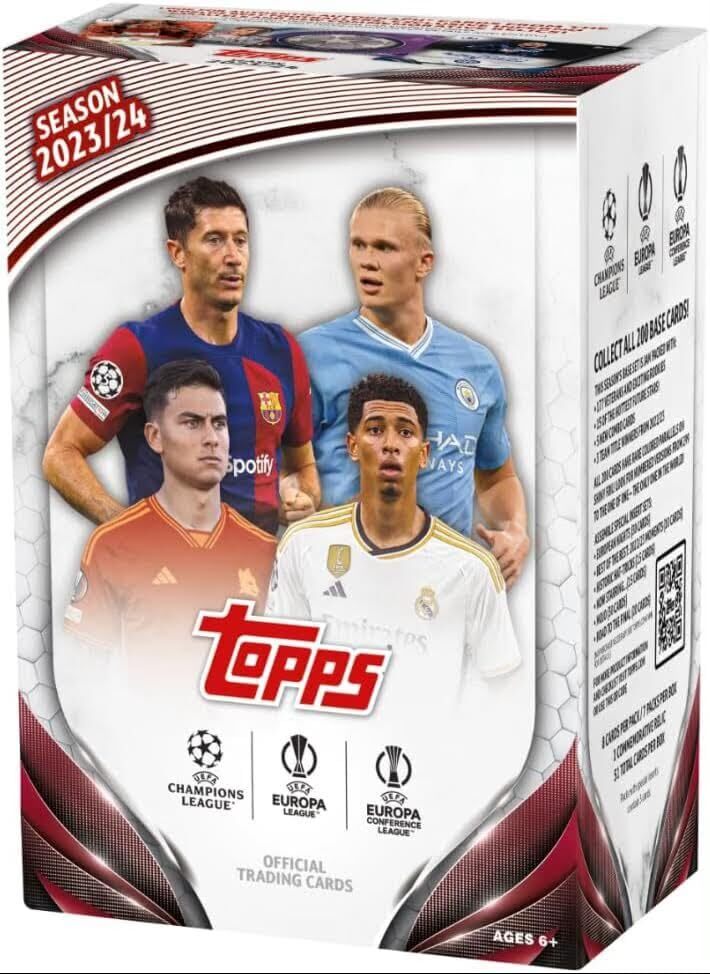 2023/24 Topps UEFA Club Competitions Value Box