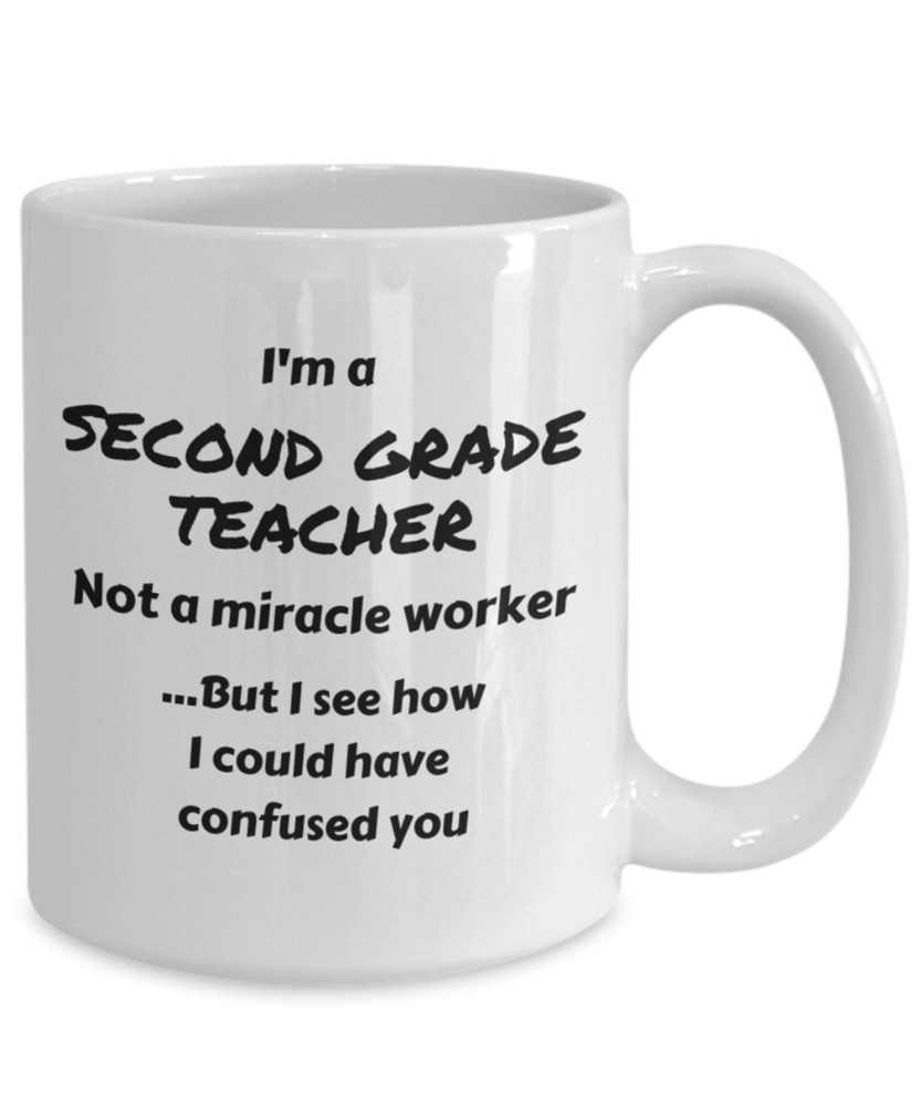 Second Grade Teacher Gift 2nd Grade Teacher Mug Christmas Gift For Teacher