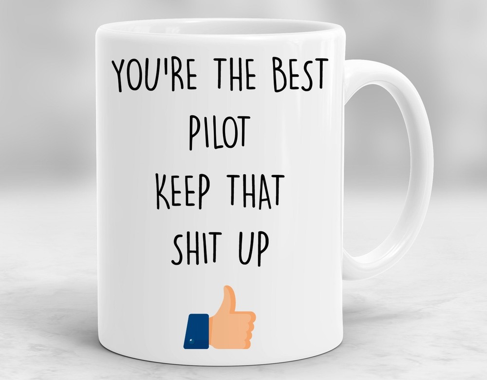 Pilot Present Gifts Coffee Mug For Aviators Pilot Cup P459