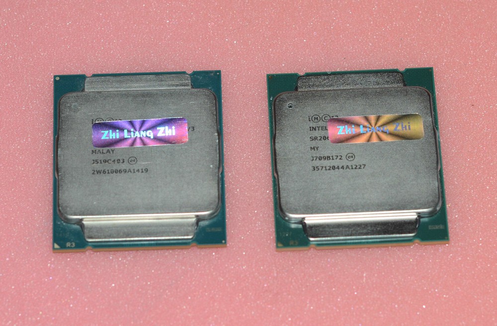 Matching pair Xeon CPU E5-1603 V3 Quad Cores 2.8Ghz LGA2011-3 SR20K #F7