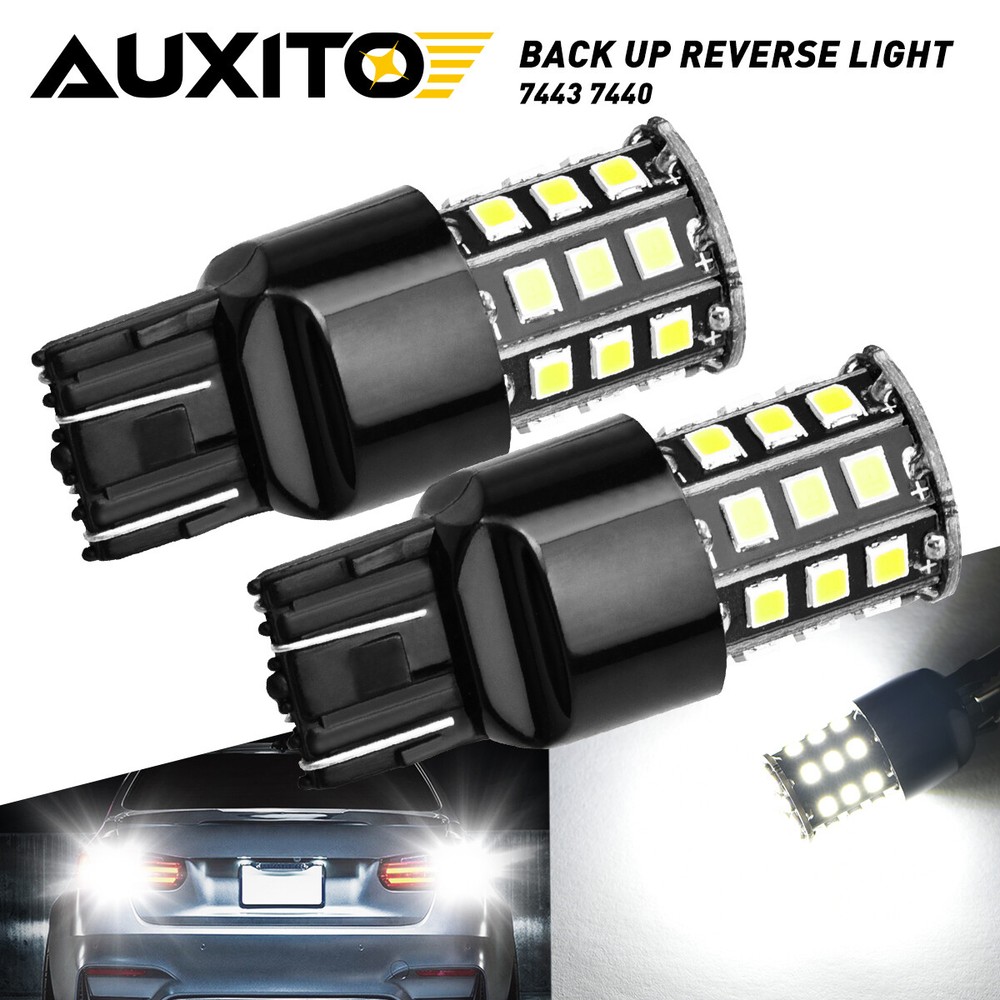 6000K 7443 7441 7440 LED Reverse Back Up Light Bulbs for Chevy Tahoe 2007-2014 A