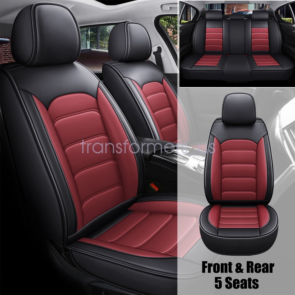 5 Seat Full Set Car Seat Covers For Infiniti Q50 QX30 QX50 QX55 QX60 QX70 QX80