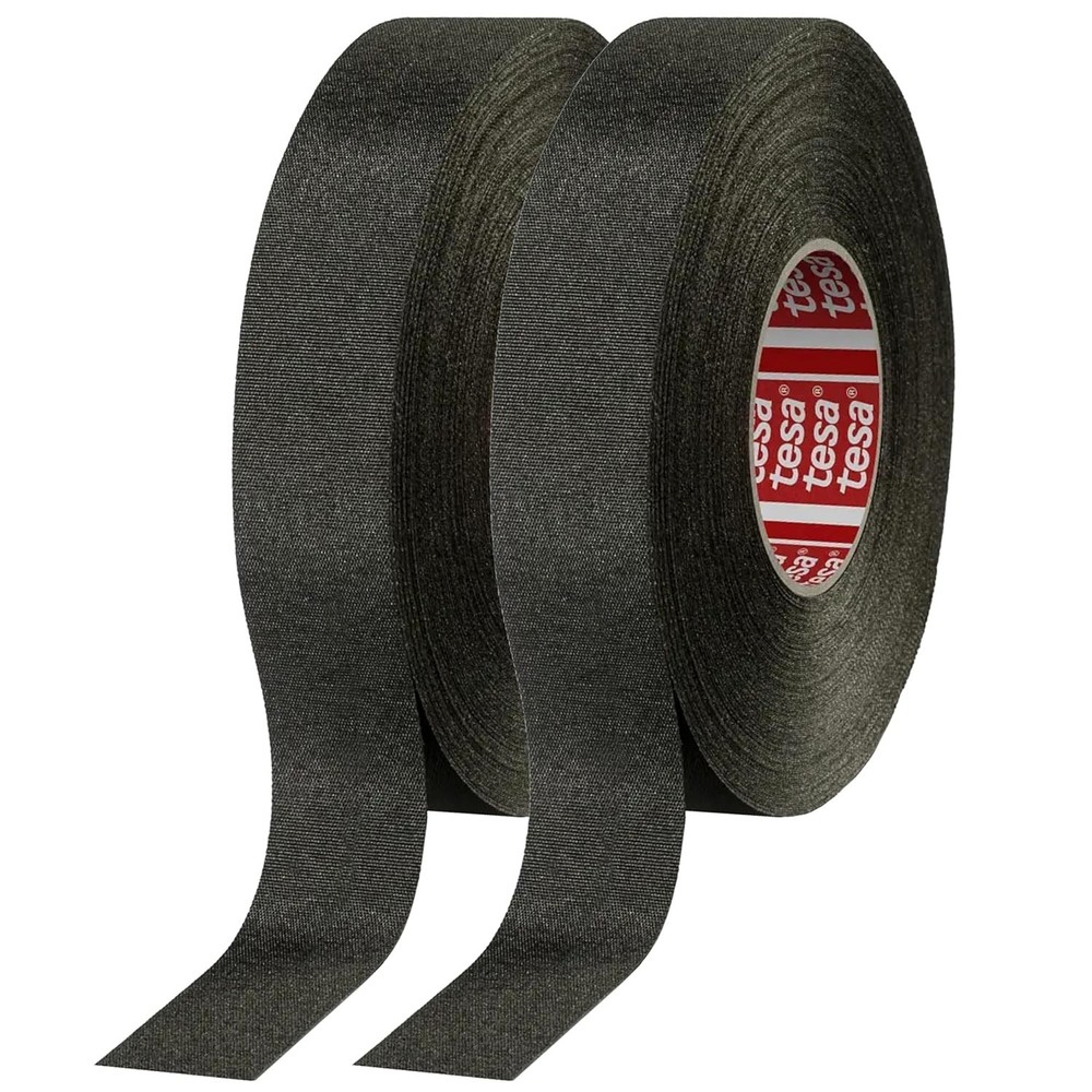 Razor + (2) Tesa 51036 High Heat Electrical Tape for Wire Harness, Black