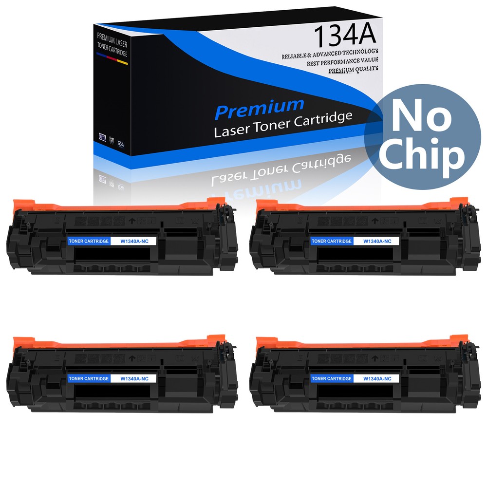 HP 134A Compatible Toner W1340A No Chip for LaserJet M209dw M234 M234sdne LOT