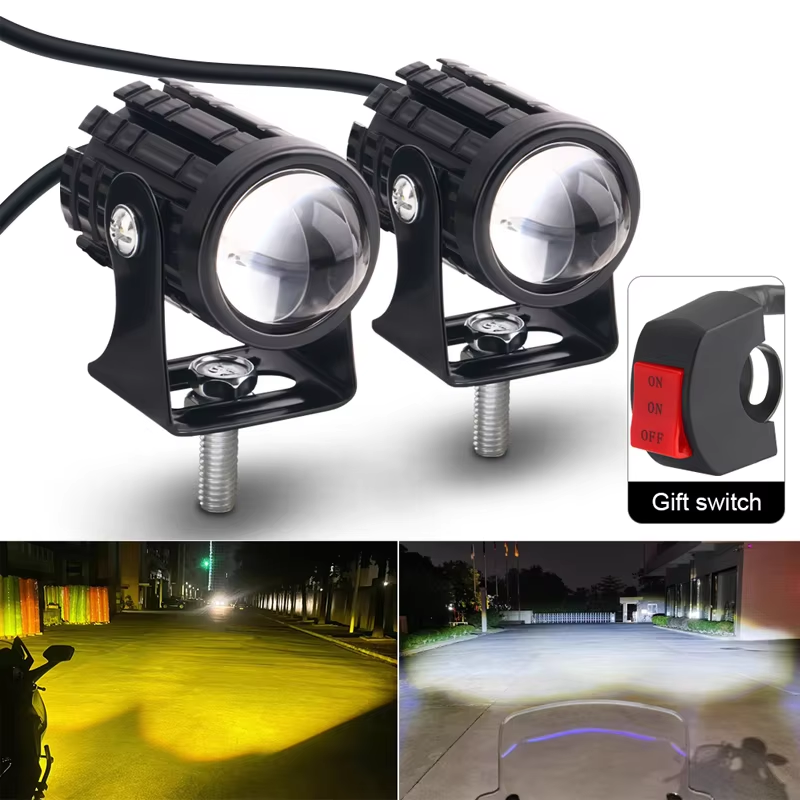 2X 2inch 20W LED Work Light Bar Spot Pods Fog Lamp Offroad Driving Truck SUV ATV
