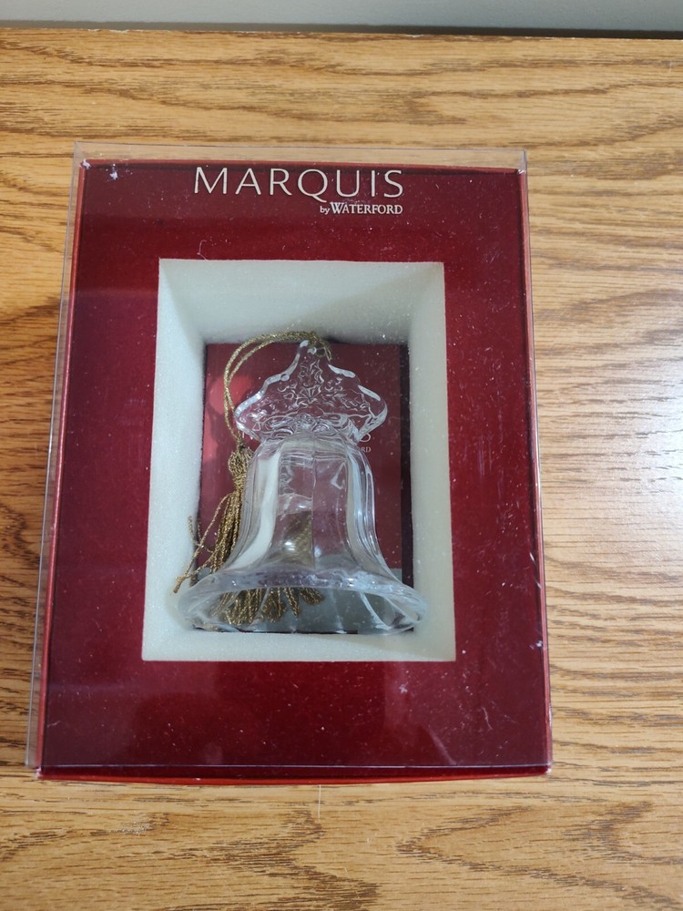 Waterford 2012 Marquis Annual Actual Ringing Bell Christmas Ornament # 156543
