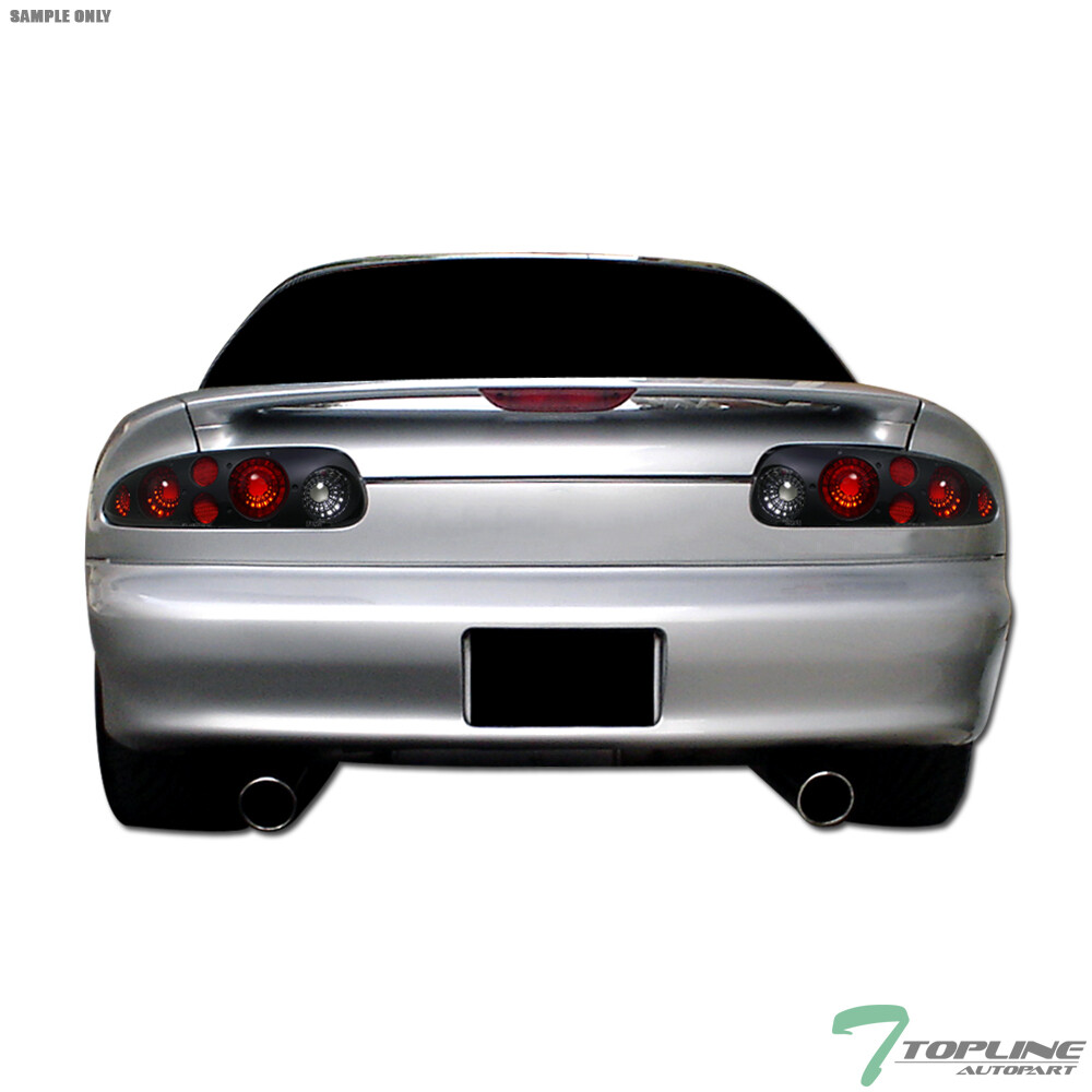 Topline For 1993-2002 Chevy Camaro Black Housing Altezza Tail Lights