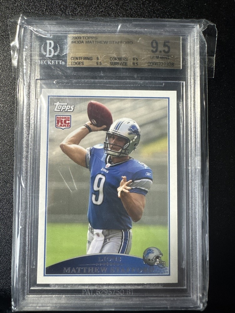 2009 Topps - Two Hands #430 Matthew Stafford (RC)