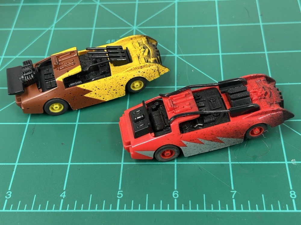 Rare Tyco Doomsday Due Set Only Ho Slot Cars Hard To Find Run On Afx Track Too