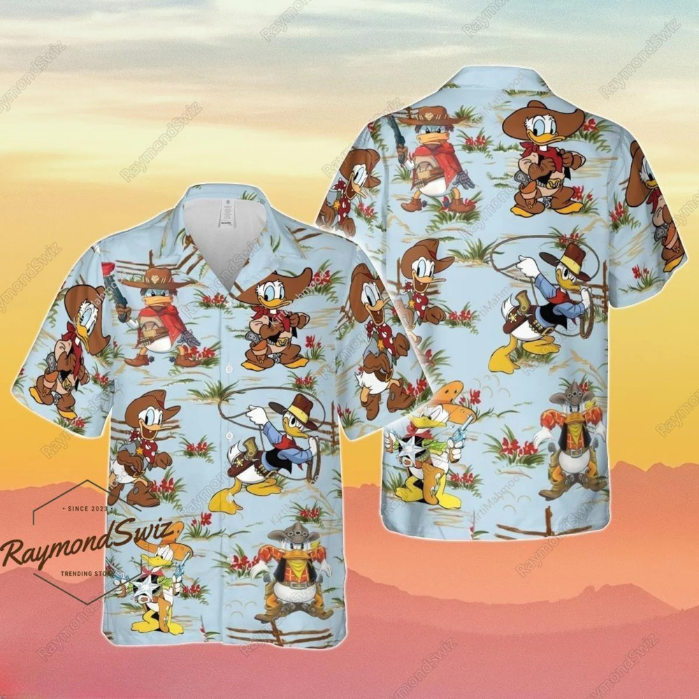 Halloween Donald Duck 3D HAWAII SHIRT All Over Print Best Price Father Day Gift-image