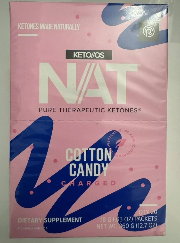 Pruvit COTTON CANDY Ketones  *NEW* 20 Packets