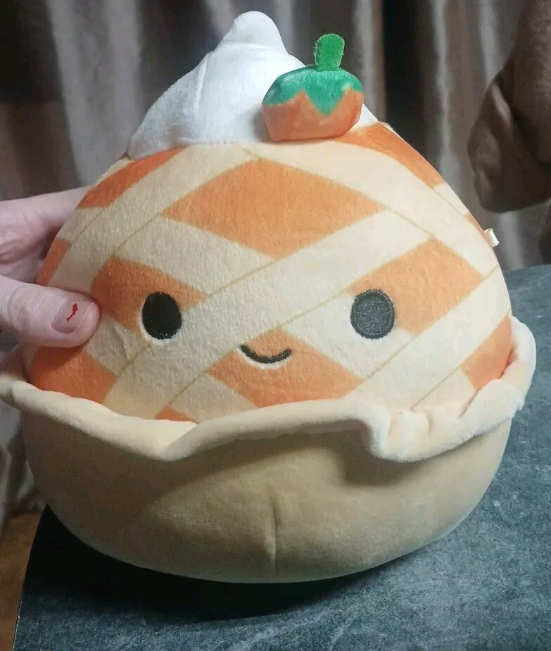 New Squishmallow 8” Named: Pippie Pumpkin Pie*MORE SQUISHMALLOWS ON MY EBAY PAGE