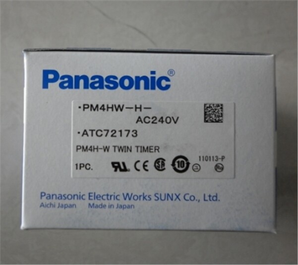 Panasonic PM4HW-H-AC240V ATC72173 Timer New In Box Expedited Shipping One