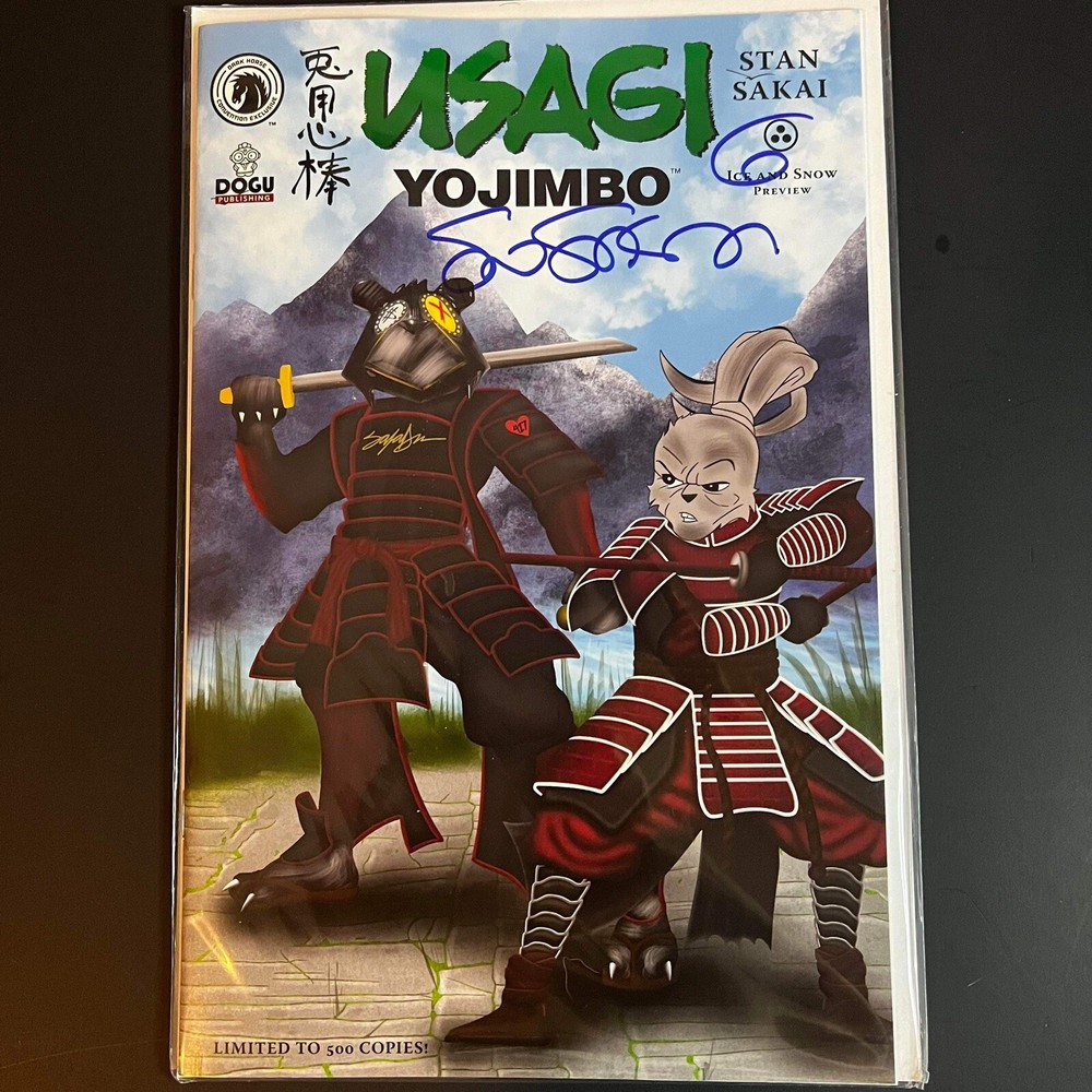 Usagi Yojimbo SDCC Exclusive! Signed By Stan Sakai -  Limited To 500 Copies