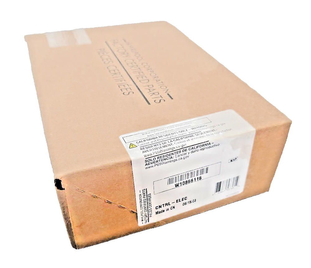 Whirlpool Dishwasher Control Board W10866116 W10842305