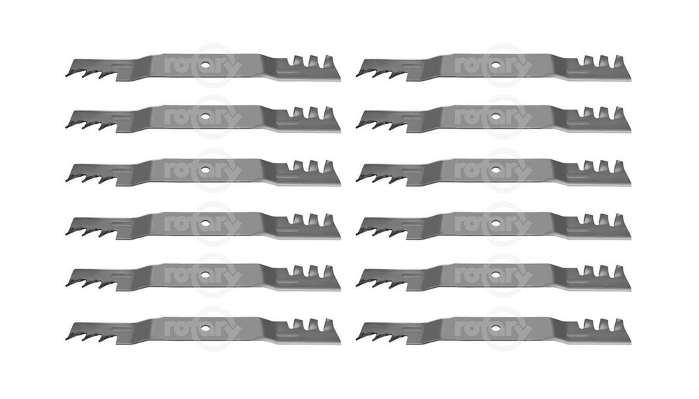12 Pack Replacement Mower Blades Compatible with Toro Models 106-2247-03 106-8744-03 110-1857-03 110-6568-03
