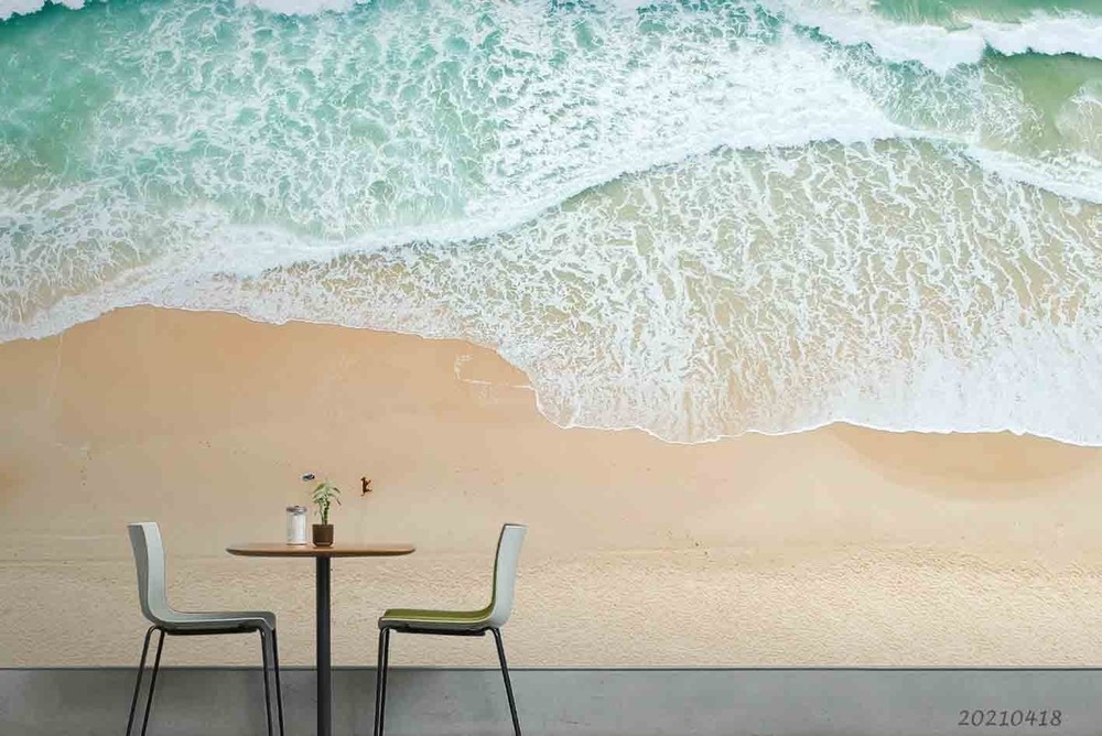 3D Sea Beach Landscape Wall Murals Wallpaper Murals Wall Sticker 7
