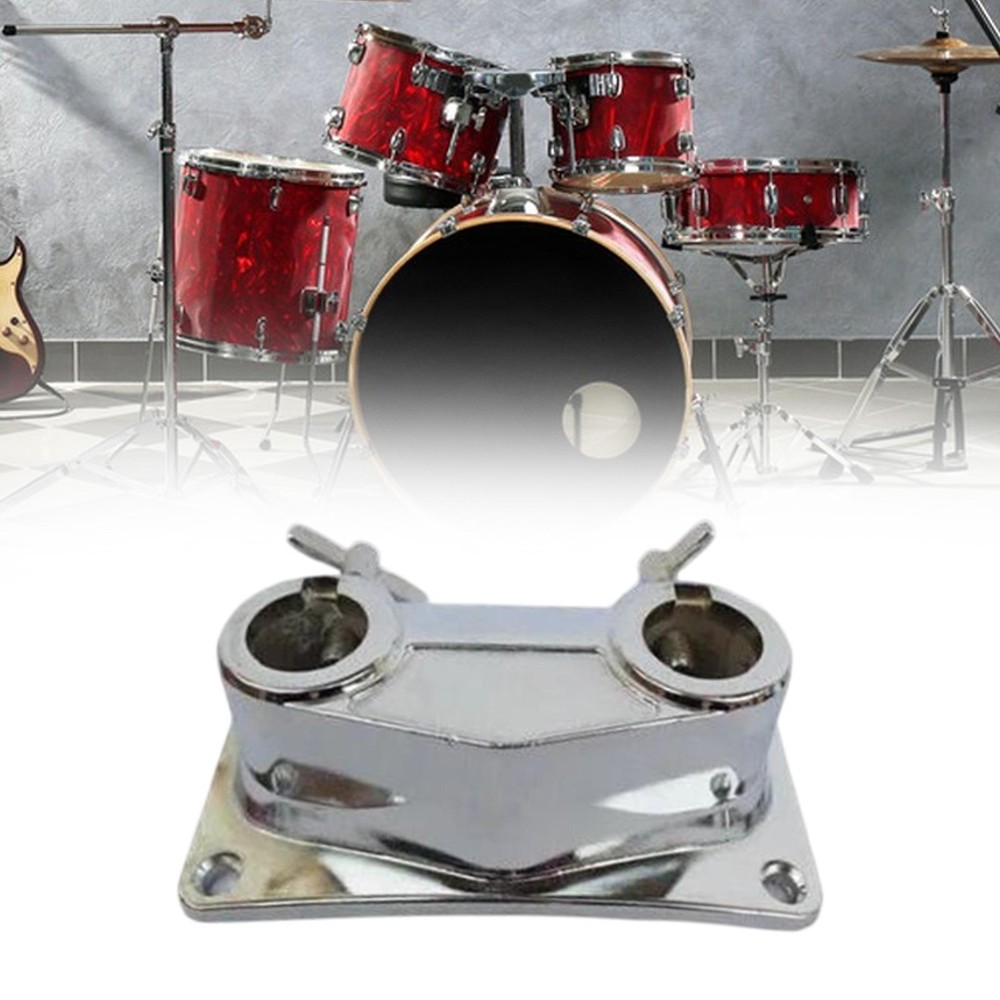 Drum Bracket Base Tom Cymbal Holder Clamp for Percussion Drum Tom Drum Parts